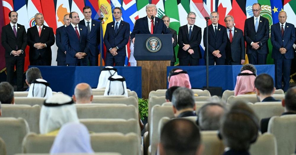 Trump, Middle East leaders celebrate ‘new beginning’ for region at Gaza peace summit