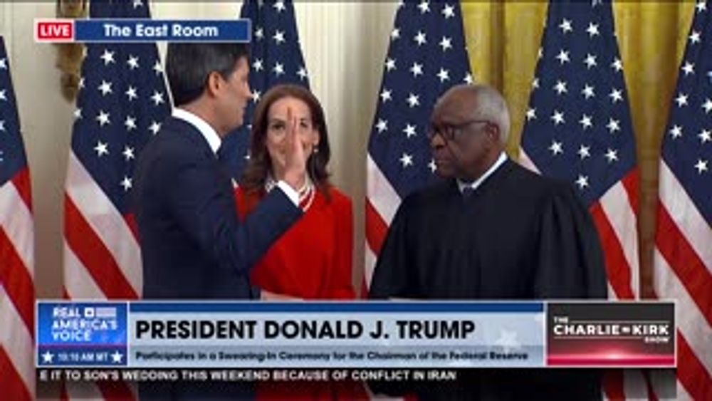 WARSH SWORN IN