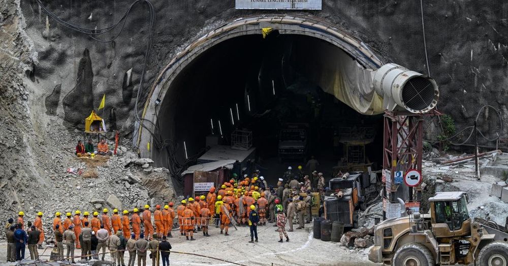 Rescuers begin pulling out 41 workers more than two weeks after tunnel collapse in India