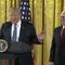 President Trump Attends the White House Senior Staff Swearing In
