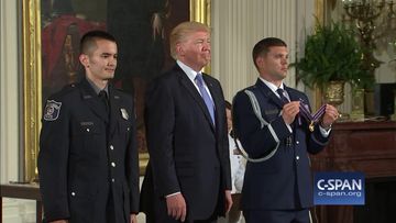 White House Medal of Valor Presentation (C-SPAN)