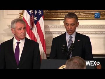 Defense Secretary Chuck Hagel stepping down