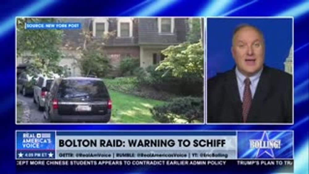 JOHN BOLTON RAID IS A WARNING FOR SCHIFF AND COMEY