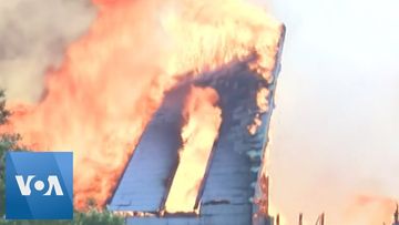 Fire Destroys Historic Texas Church