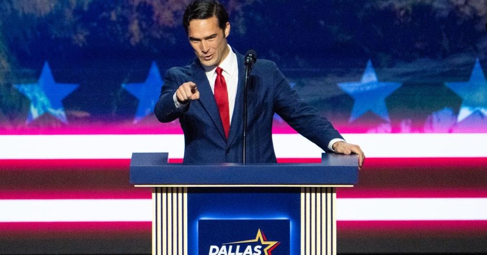 Texas GOP Rep. Brandon Gill mocks Democrats' land acknowledgments in his midterm convention speech