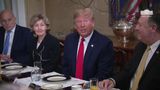 President Trump Participates in a Bilateral Breakfast with the Secretary General of NATO