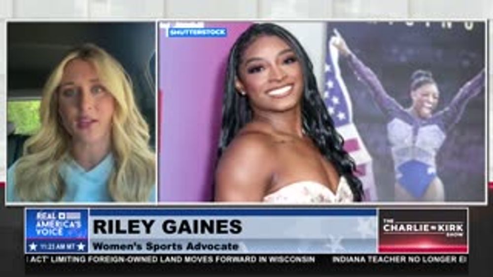 SIMONE BILES IS FOR EXCLUDING WOMEN