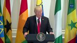 President Trump Attends a Working Lunch with African Leaders