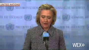 Hillary Clinton discusses private email controversy
