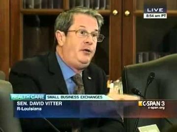 Sen. Vitter questions special deal for Obamacare
