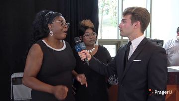 Will Witt Speaks to Diamond and Silk on the Red Carpet