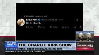 ERIKA KIRK "MAKES GOLD RECORDS": ELON RETWEETS HER