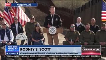 "FORCING THE MEDIA TO COME RIGHT TO THE BORDER...SEE THE MOST SECURE BORDER"