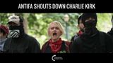 ANTIFA Shouts Down Charlie Kirk