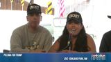 Hispanic Support for Border Security Jesse Holguin, Anna Paulina, Poloma for Trump, Art Del Cuerto