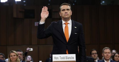Blanche makes case before Senate to be appointed full-time AG, argues crime in US down significantly