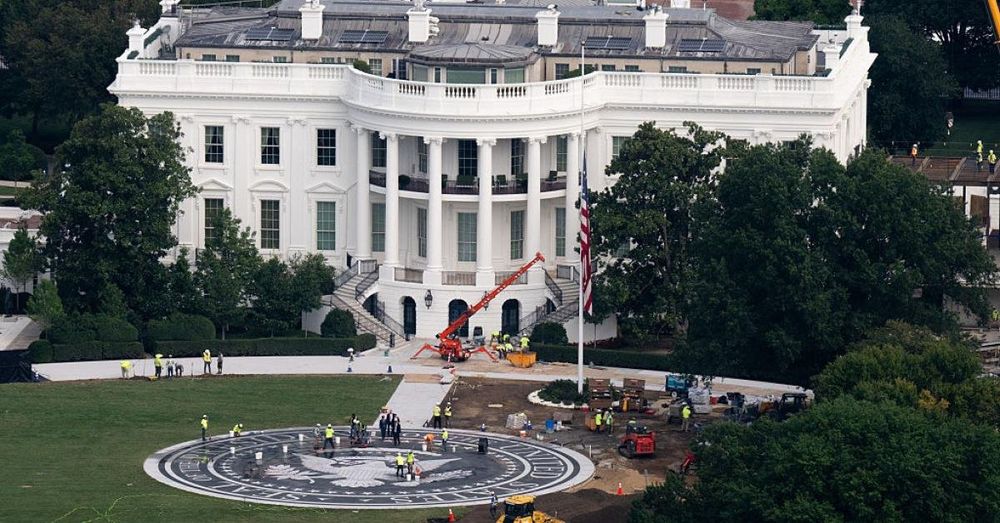 Trump announces completion of new White House helipad
