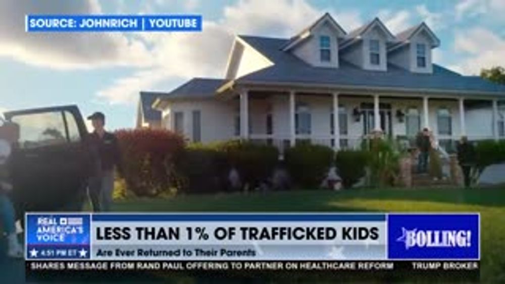 “LESS THAN 1%” OF TRAFFICKED KIDS ARE RETURNED HOME