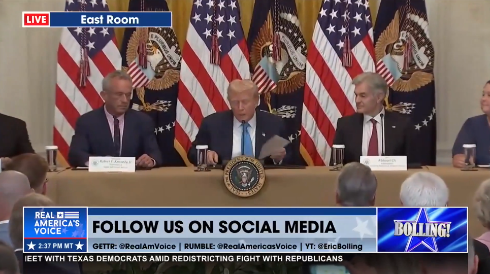 TRUMP COMMENTS ON THE ECONOMY