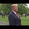 President Trump Delivers a Statement Upon Departure from the White House