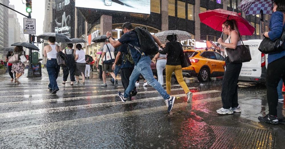 New York City Mayor urges some residents to move to higher ground amid heavy flooding