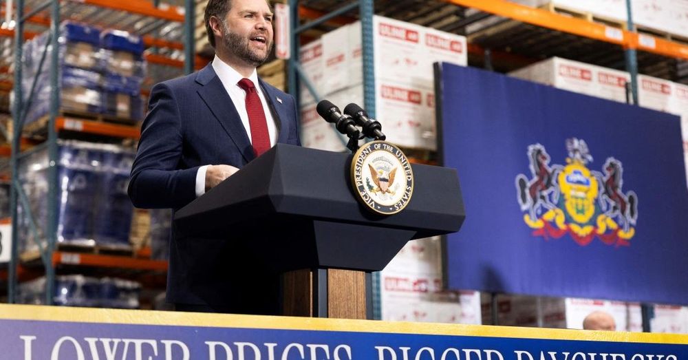 Vance reflects on own working-class upbringing as he urges patience on affordability