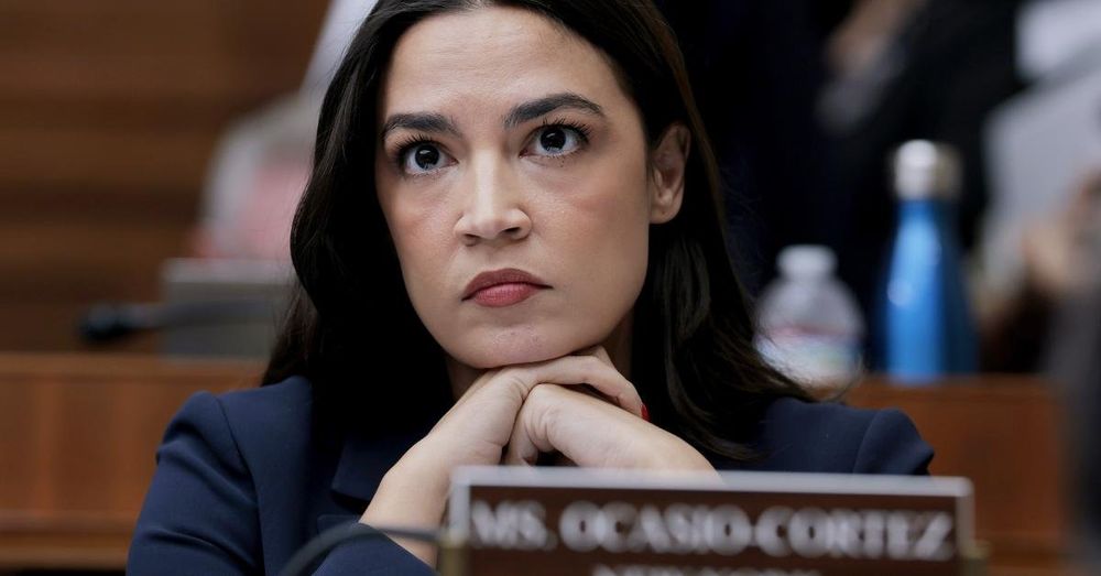 AOC's campaign office in the Bronx vandalized with red paint