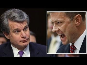 STRZOK SUES FBI AS NEW ALLEGATIONS THAT DIR. WRAY KNEW OF HIS SCANDALS WITH TV ANCHORS EMERGE.