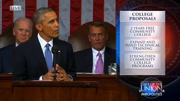 Obama rolls out community college plan in SOTU address