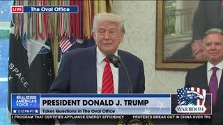 TRUMP ON INDIA’S STRIKES ON PAKISTAN