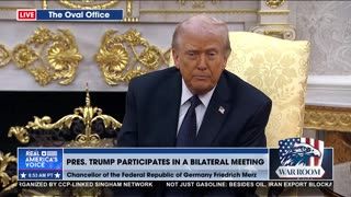 POTUS SAYS HE MAY HAVE FORCED ISRAEL'S HAND