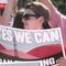 Anti-fracking protestors greet Obama in Scranton