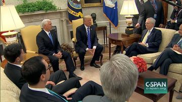 CLIPS: White House Meeting w/ President Trump and Congressional Leaders (C-SPAN)