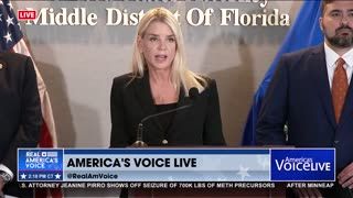 AG PAM BONDI: “IF YOU SMUGGLE HUMAN BEINGS, YOU WILL BE FOUND”