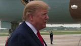 President Trump Delivers a Statement Upon Departure from Joint Base Andrews Air Force Base