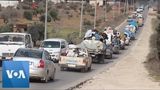 Families Evacuate Northwestern Syria Amid Intense Bombardment