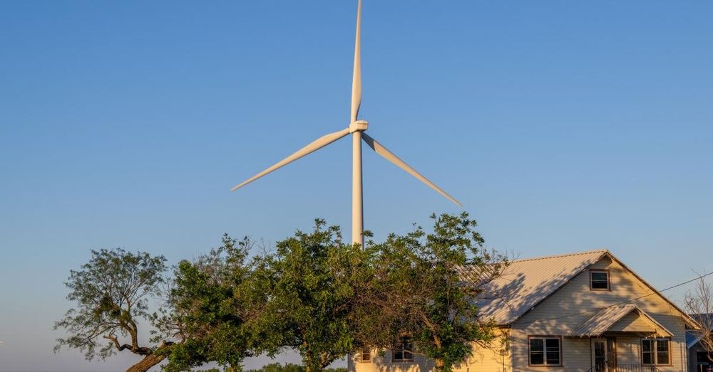 Wind turbine collapses on clear, windless day