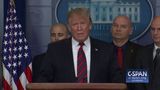 President Trump congratulates Speaker Pelosi (C-SPAN)