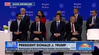 TRUMP FULL REMARKS AT BOARD OF PEACE CHARTER SIGNING