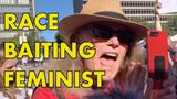 WOMEN’S MARCH: Race-Baiting Feminist Hit With Facts