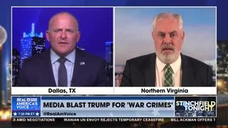 MEDIA BLAST TRUMP FOR 'WAR CRIMES'