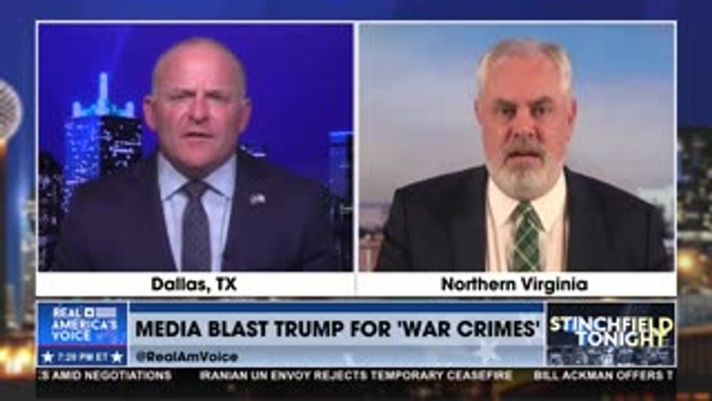 MEDIA BLAST TRUMP FOR 'WAR CRIMES'