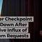 Border Checkpoint Shut Down After Massive Influx of Asylum Requests