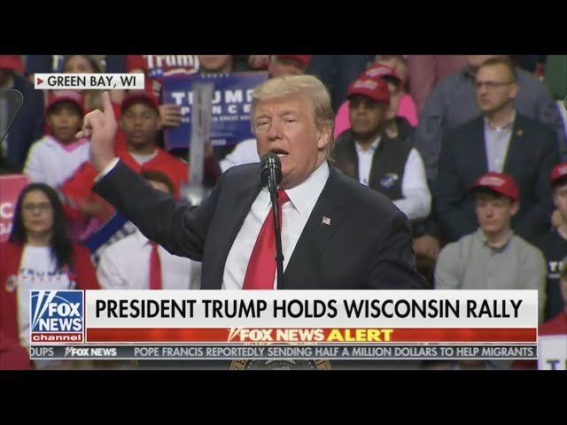 President Trump Praises Charlie Kirk At Wisconsin Rally