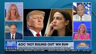 AOC 'NOT RULING OUT' A WH RUN