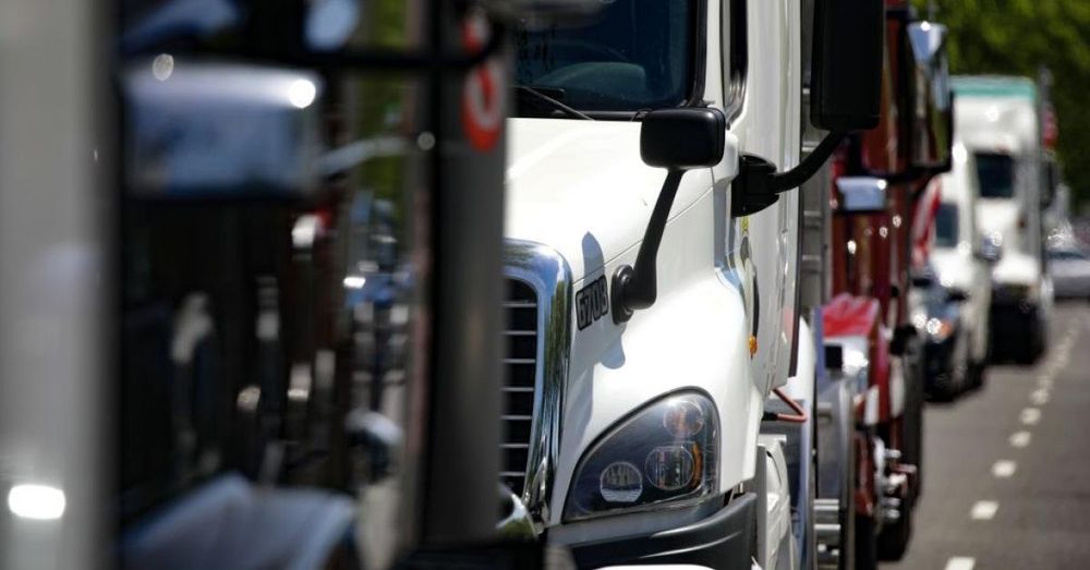 Truckers easing up on the gas pedal as high diesel prices pinch budgets, analysis finds