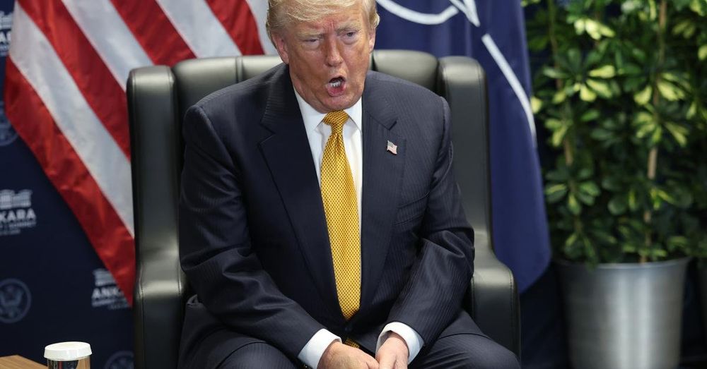 Trump says he is flying back on old Air Force One and is 'number one' on Iran's kill list