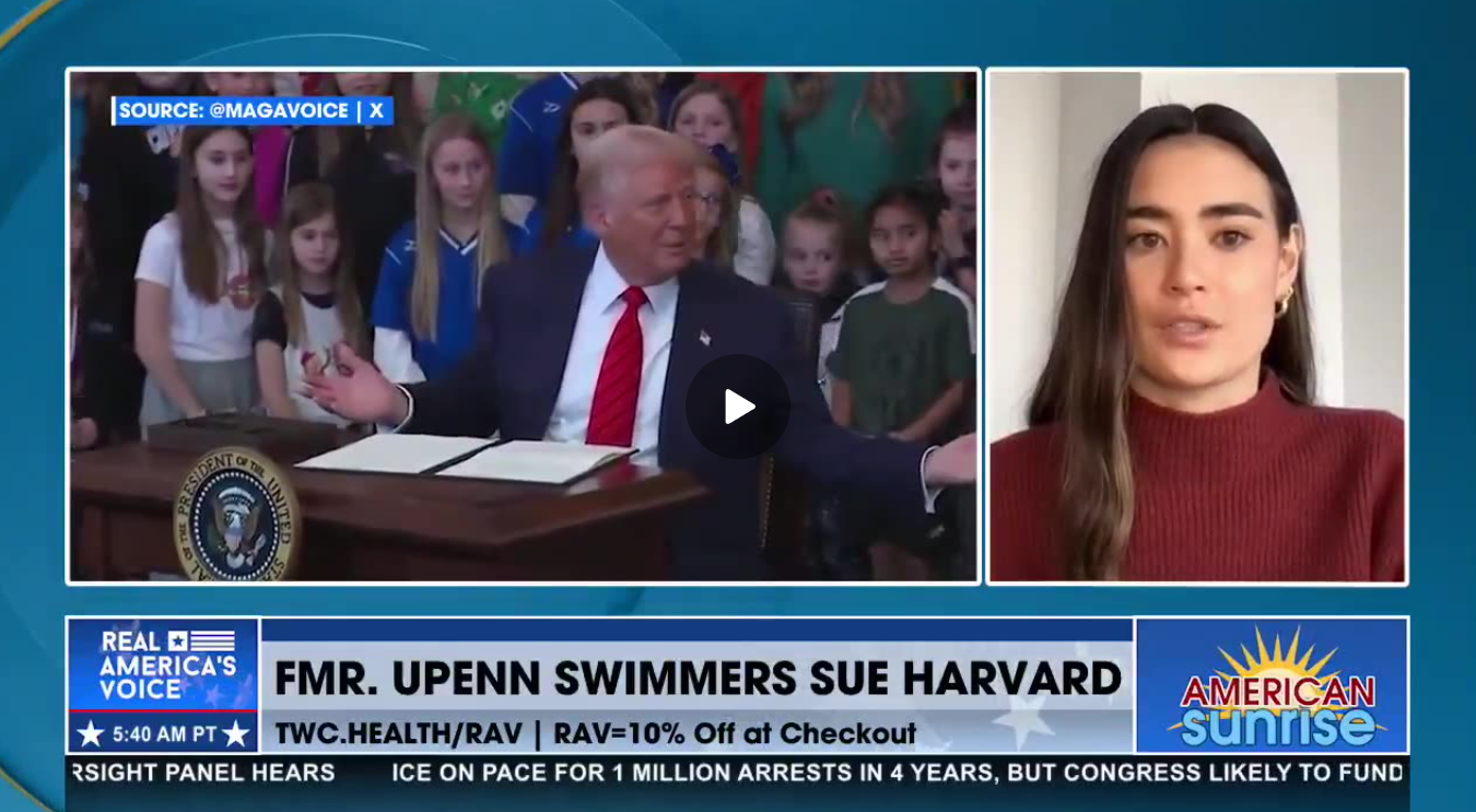 FORMER UPENN SWIMMERS SUE HARVARD