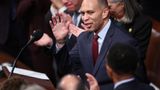 Hakeem Jeffries breaks with ‘Squad,’ rips socialist group over racist image used in protest fliers