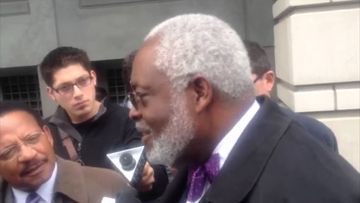 Kwame Brown attorney Fred Cooke answers questions